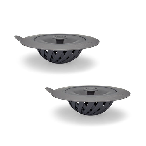 Catch & Close Sink Strainer - Gray
