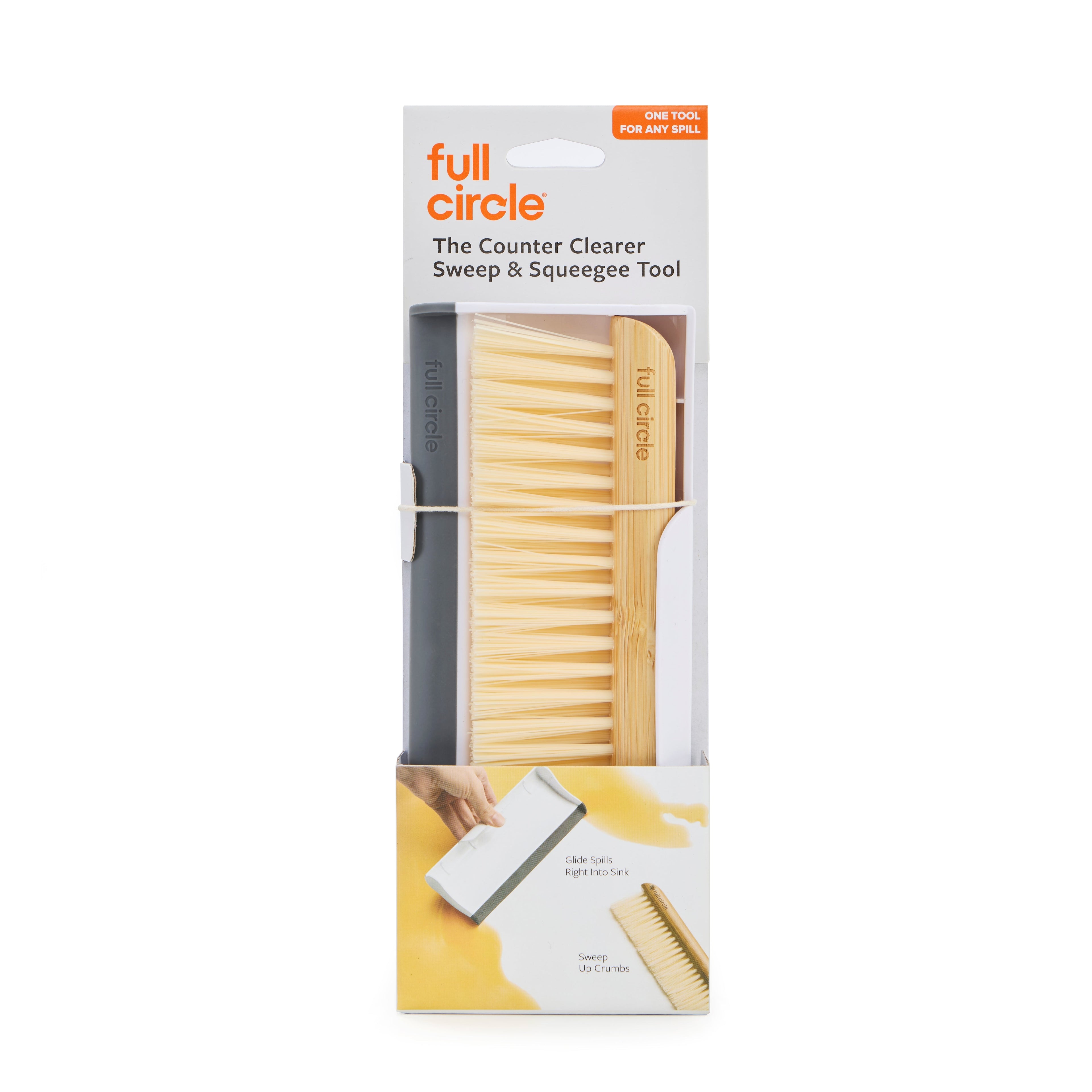 The Counter Clearer Sweep & Squeegee Tool