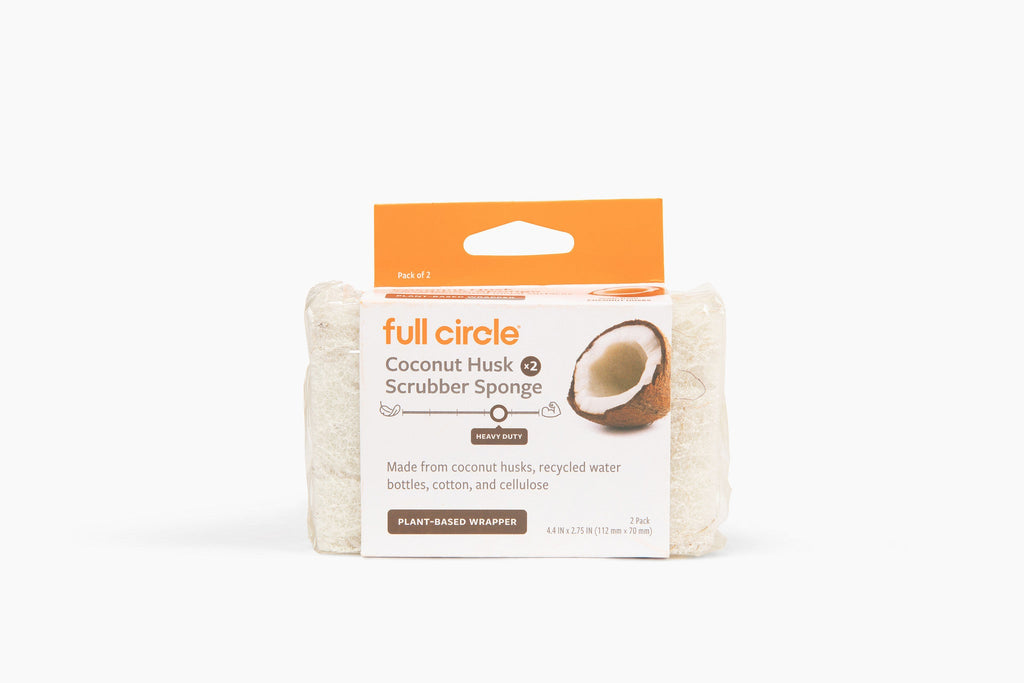 Coconut Husk Scrubber Sponge