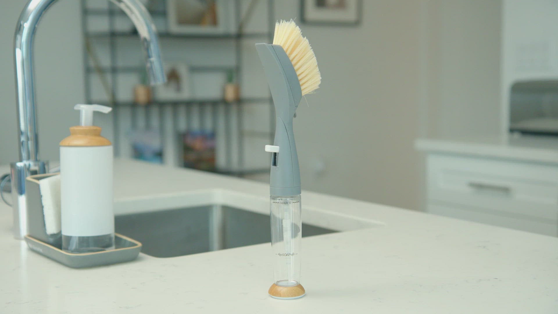 Foam Alone Dish Brush