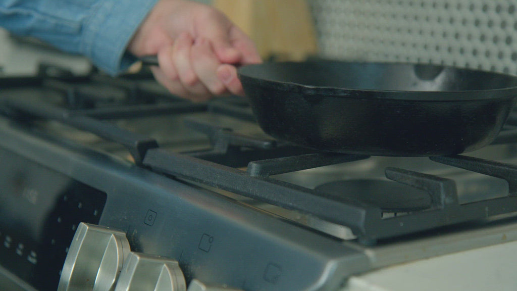 Skillet-Strong Cast Iron Brush
